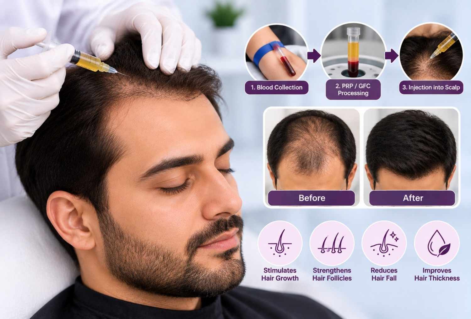 PRP GFC Hair Therapy